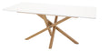 Fjôrd - Eettafel Naturel|Wit 180cm - MDF - Piazza