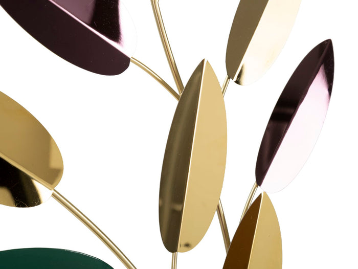 Decoratief paneel in 3D bladeren cm 31x1,9x61