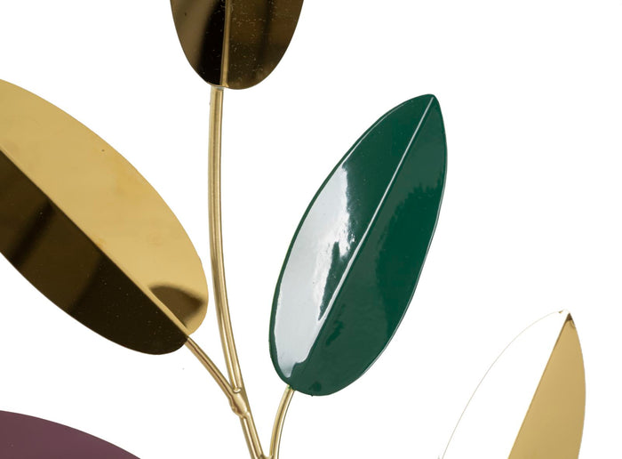 Decoratief paneel in 3D bladeren cm 31x1,9x61