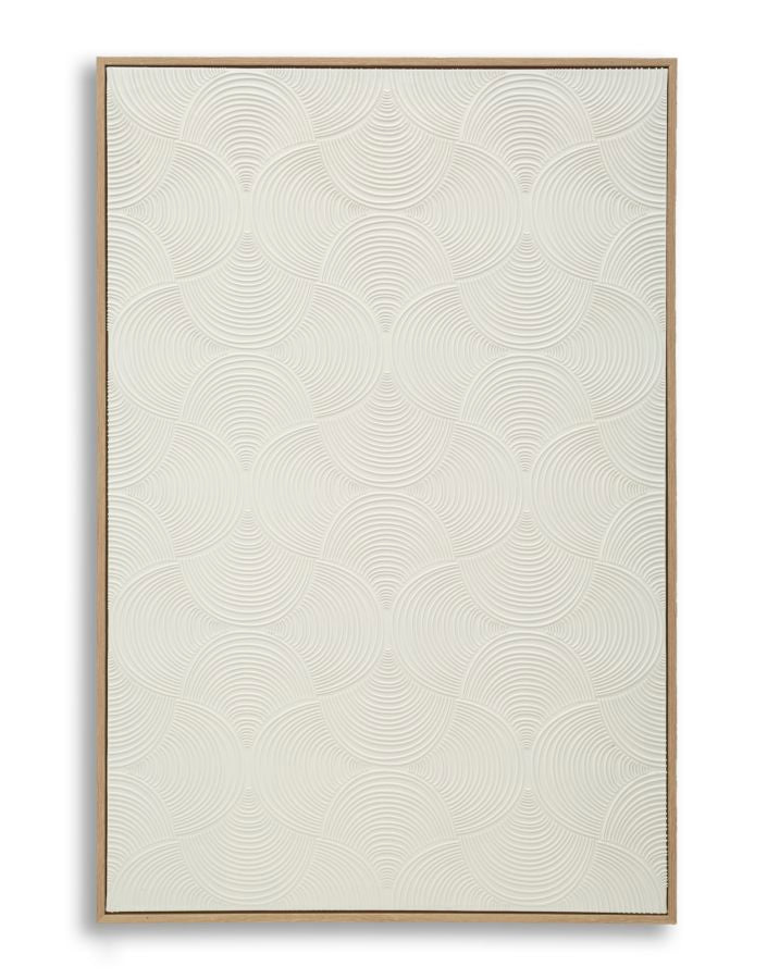 Schilderij op doek met lijst cm 80x3,8x120