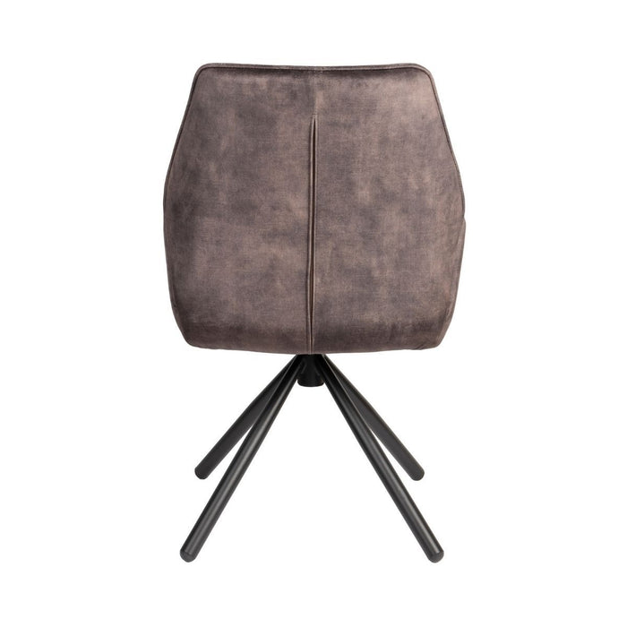 Puur - Carmen eetkamerstoel - donkerbruin