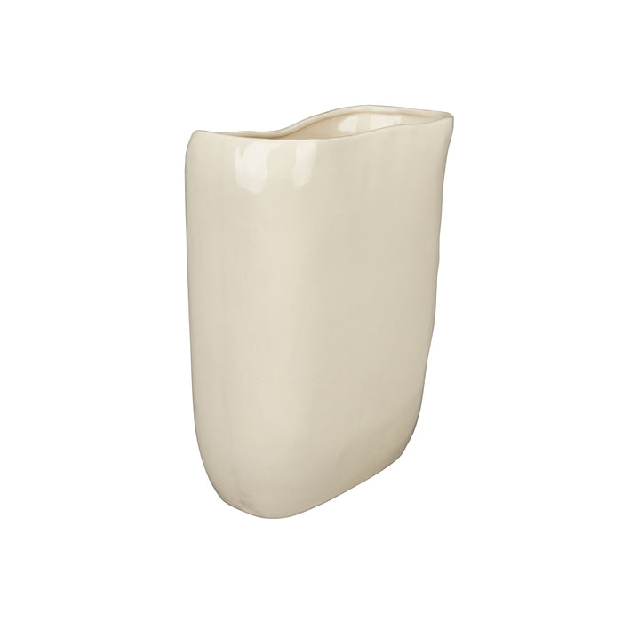 Dutchbone Edna Vaas 24 cm Beige