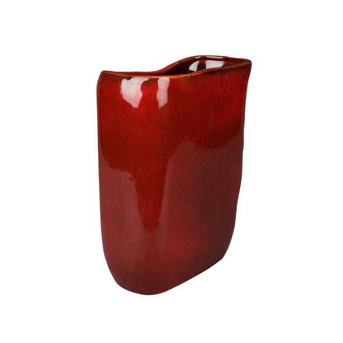 Dutchbone Edna Vaas 24 cm Rood