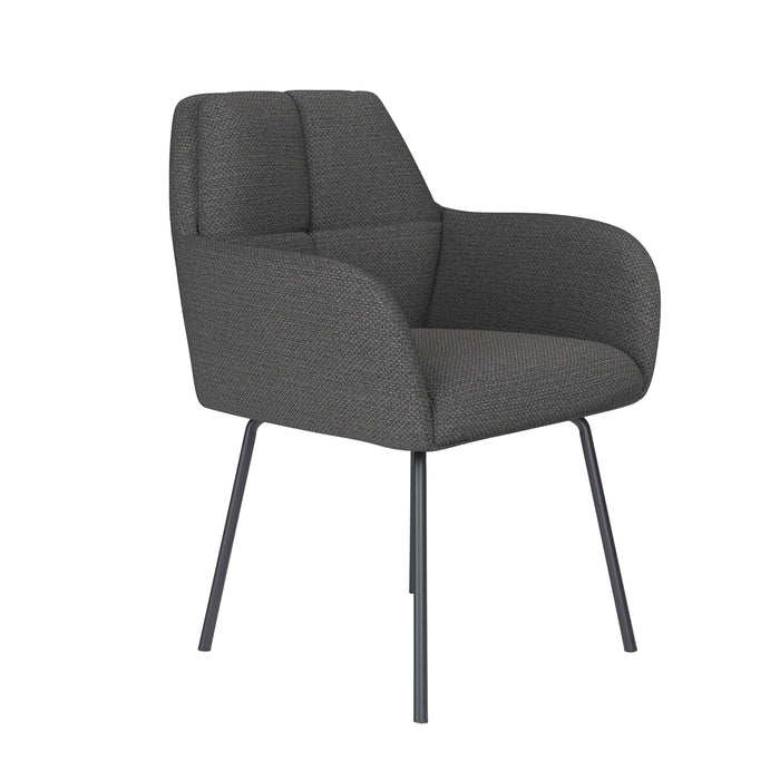 Housecraft Living Pete Eetkamerstoel Metaal Grijs