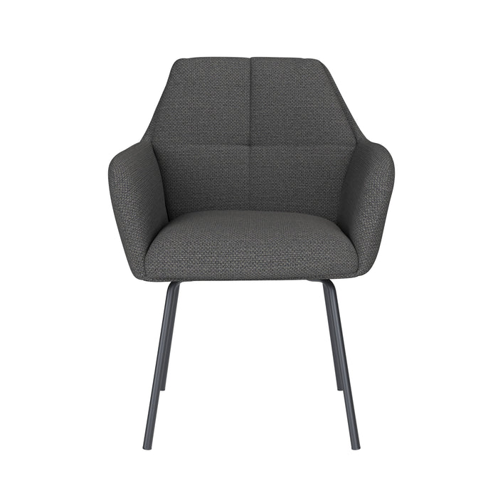 Housecraft Living Pete Eetkamerstoel Metaal Grijs