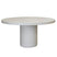 Giga Meubel - Tuintafel Rond 150cm - Beige Eco Composiet - Betonlook - Eden