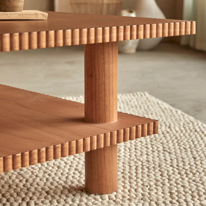 Tikamoon - Mindihouten salontafel 100 x 100 Mollie