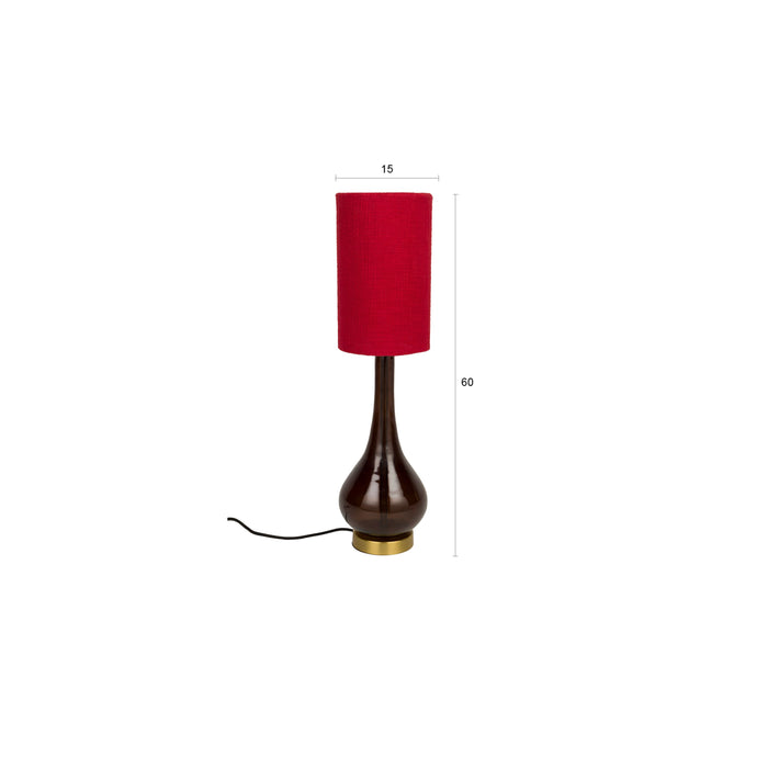 Dutchbone Jules Tafellamp - Rood