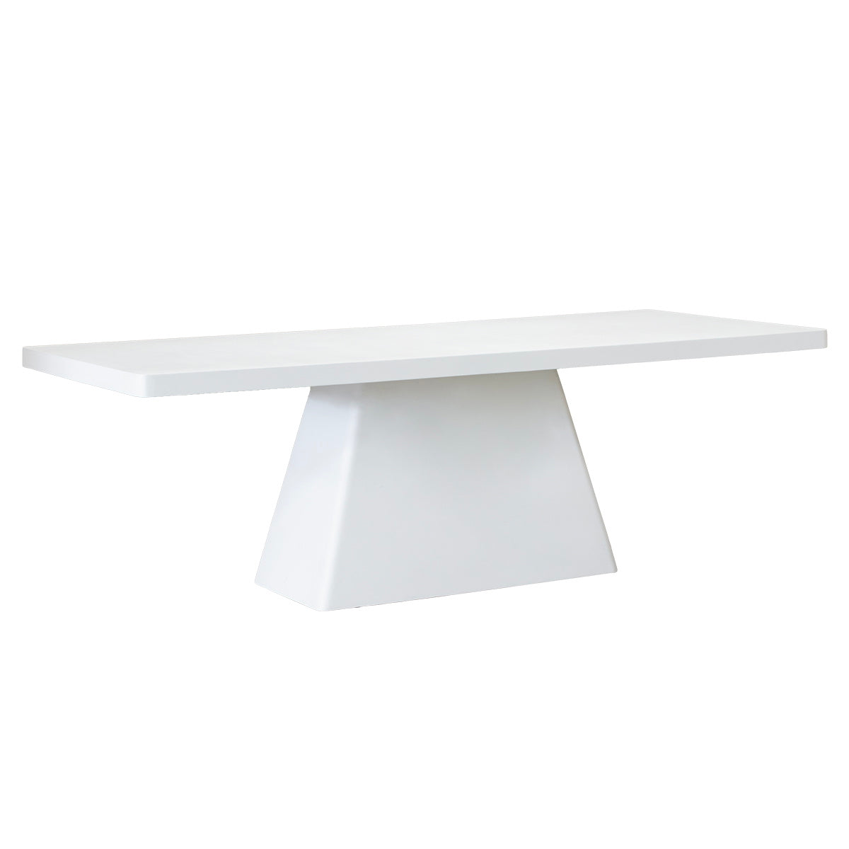 Giga Meubel - Tuintafel Rechthoek 160cm - Wit Eco Composiet - Avia