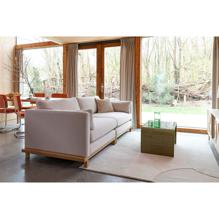 Zuiver Blossom 3-zitsbank Eiken Zand - Crème