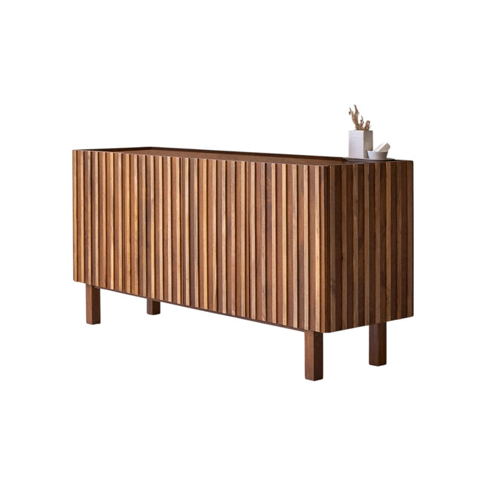 Tikamoon - Opbergmeubel Milo in mangohout 164 cm