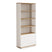 Giga Meubel - Boekenkast Wit|Naturel Hout - 75x27x168,3cm - Fethiye
