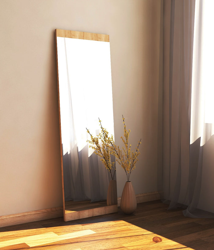 Giga Meubel - Spiegel Naturel - 40x2,2x120cm - Azus