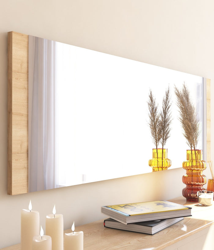 Giga Meubel - Spiegel Naturel - 40x2,2x120cm - Azus