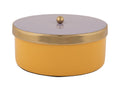 Present Time - Opbergbox Double Funky Medium - Bright yellow & Soft purple