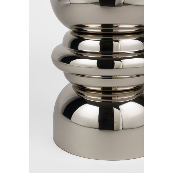 Housecraft Living Kinga Bijzettafel Rond 29.50 cm Zilver