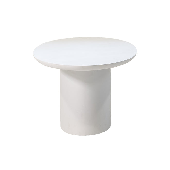Giga Meubel - Tuintafel Ovaal - Wit Betonlook - 300x110x74cm - Myrna