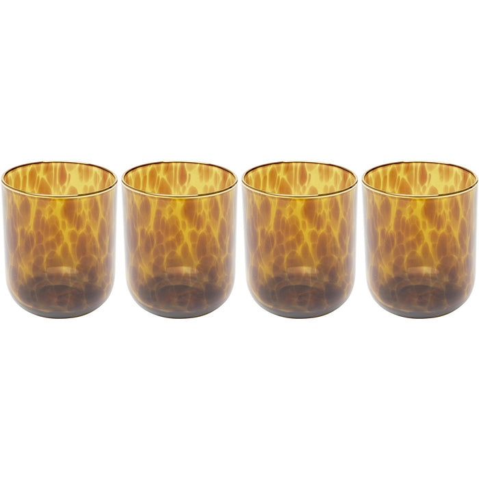 Kare Desiggn Caramel Waterglazen - 4st