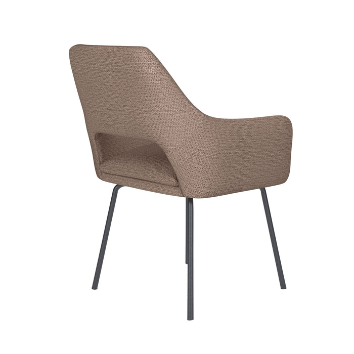 Housecraft Living Mos Eetkamerstoel Metaal Taupe