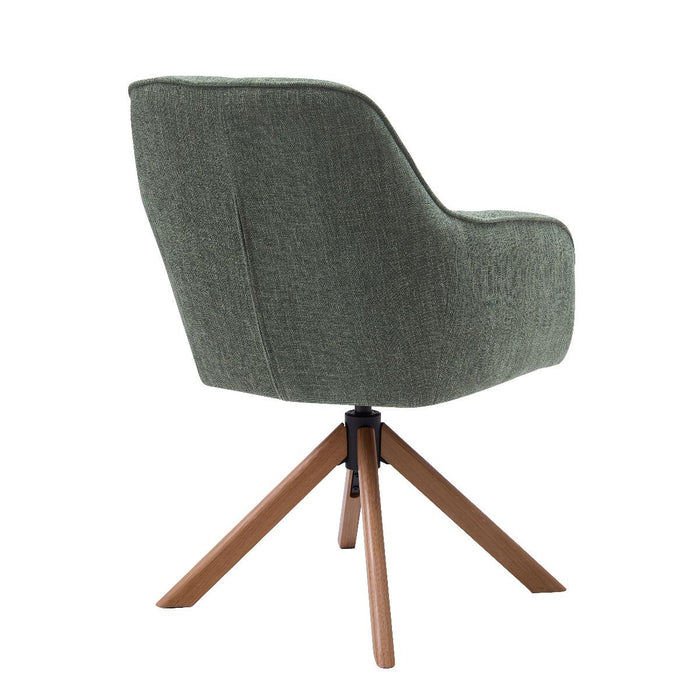 Nordic Home - Ellis armstoel stof - groen