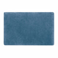 Spirella badkamer vloerkleed|tapijt - hoogpolig - blauw - 50 x 80 cm