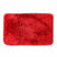 Spirella badkamer vloerkleed|tapijt - hoogpolig - rood - 40 x 60 cm