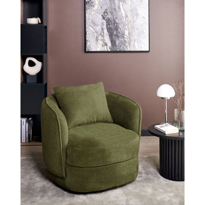 Beliani - ANDALEN - Fauteuil - Groen - Polyester