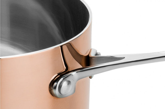 Mepra Pannenset Toscana - Kookpan ø 20, 24 & Steelpan ø 16 cm + Deksels - Koper - 3 Delig