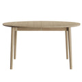 Northern Expand uitschuifbare tafel Ø140 licht geolied eiken