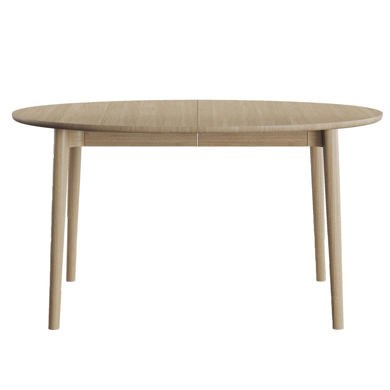 Northern Expand uitschuifbare tafel Ø140 licht geolied eiken