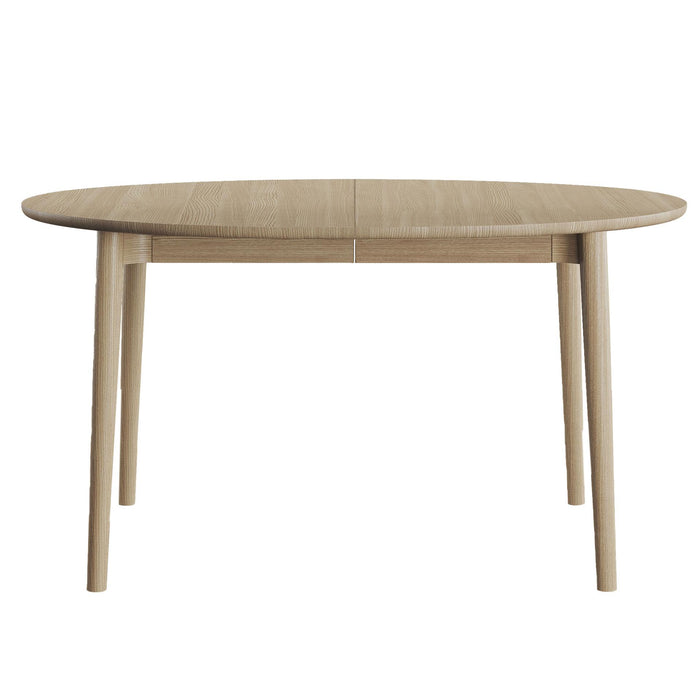 Northern Expand uitschuifbare tafel Ø140 licht geolied eiken