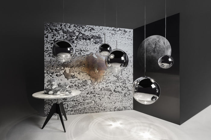 Mirror Ball hanglamp Ø25 LED chroom