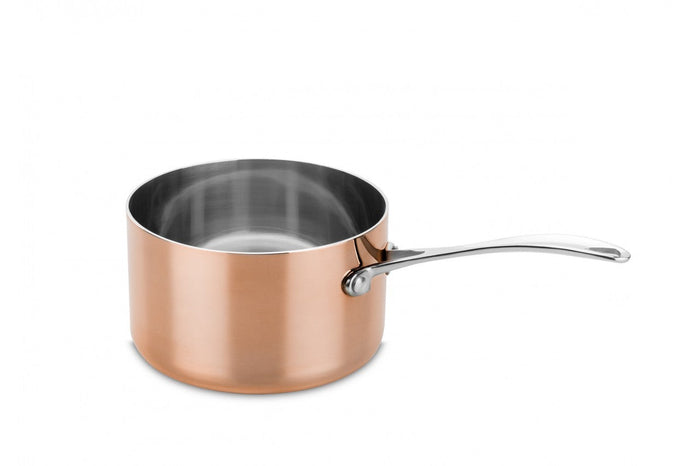 Mepra Pannenset Toscana - Kookpan ø 20, 24 & Steelpan ø 16 cm + Deksels - Koper - 3 Delig
