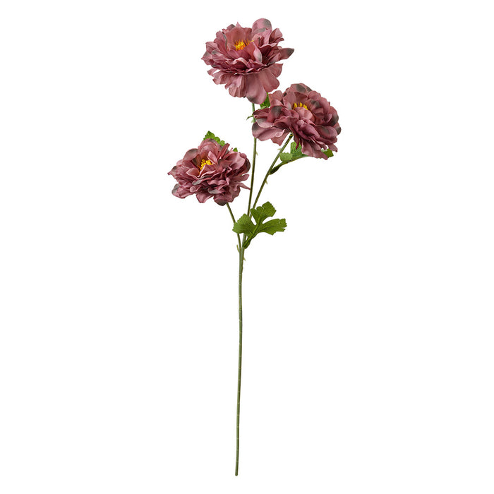 Clayre & Eef Kunstbloem 64 cm Paars Kunststof