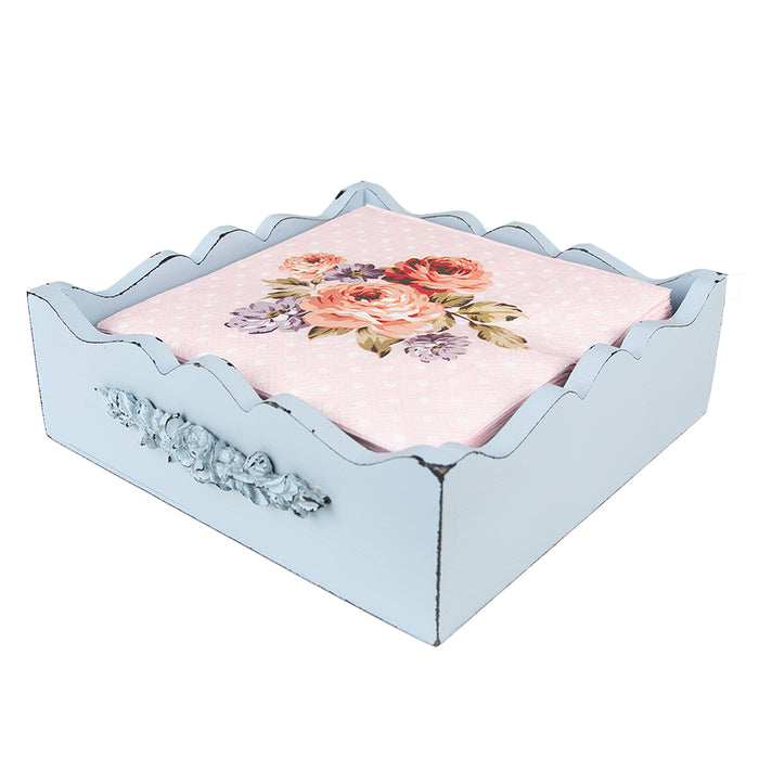 Clayre & Eef Servetten Papier Set van 20 33x33 cm (20) Roze Papier