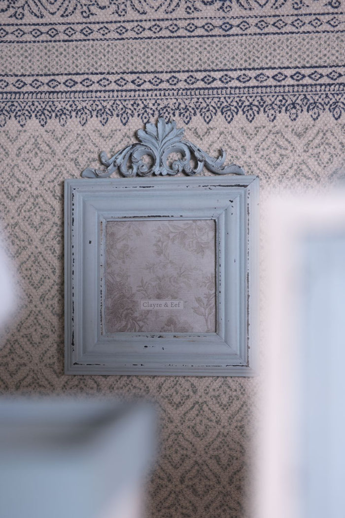 Clayre & Eef Fotolijst 10x10 cm Groen MDF