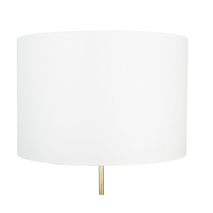 Clayre & Eef Tafellamp Ø 30x60 cm Goudkleurig Polyresin