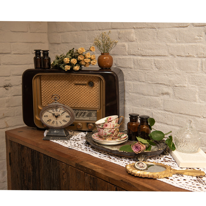 Clayre & Eef Glazen potje Ø 10x13 cm Glas