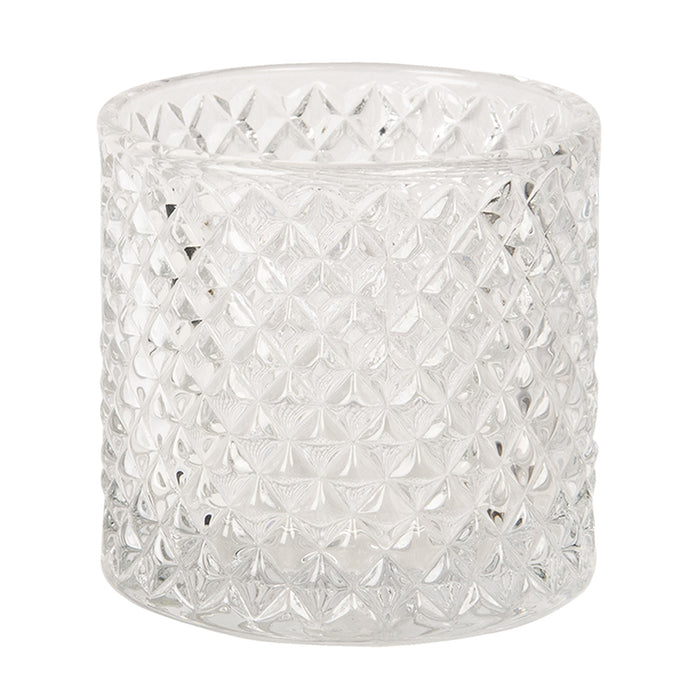 Clayre & Eef Glazen potje Ø 8x13 cm Glas