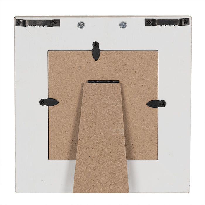 Clayre & Eef Fotolijst 10x10 cm Wit MDF