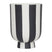 OYOY Living Toppu Vaas Ø 8 cm - Zwart / Wit