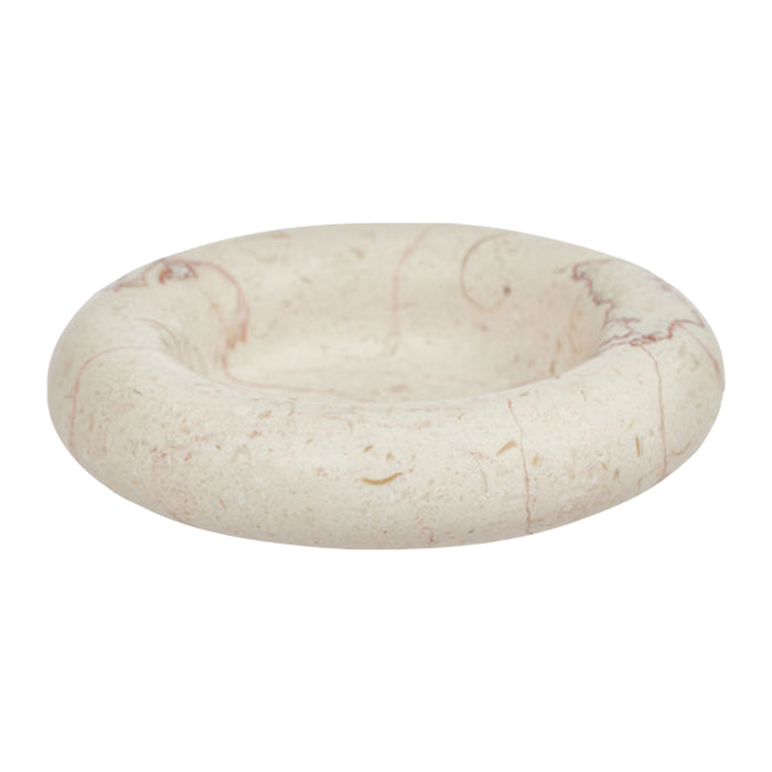 OYOY Living Savi Kandelaar Ø 15,5 cm - Marmer - Off White