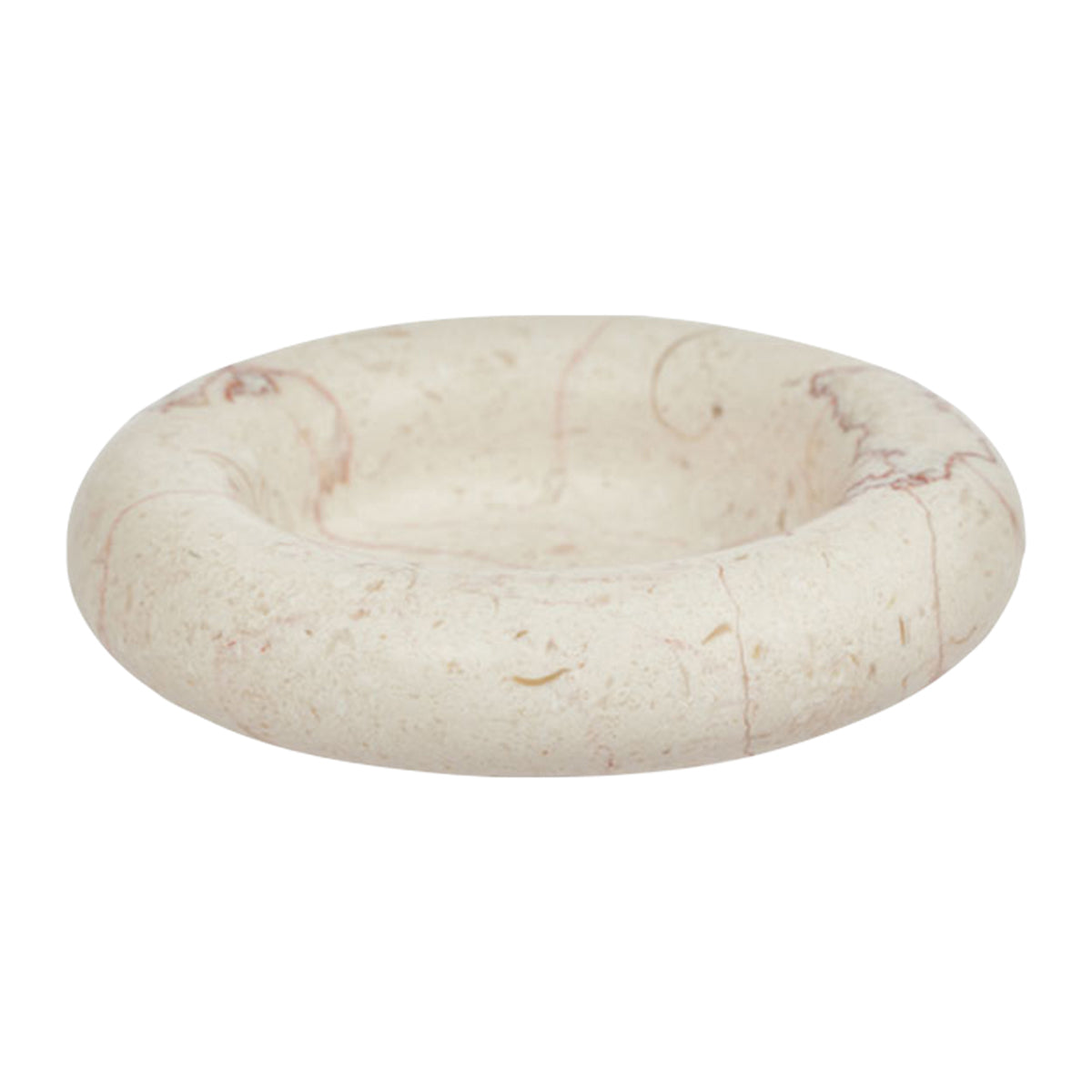 OYOY Living Savi Kandelaar Ø 15,5 cm - Marmer - Off White