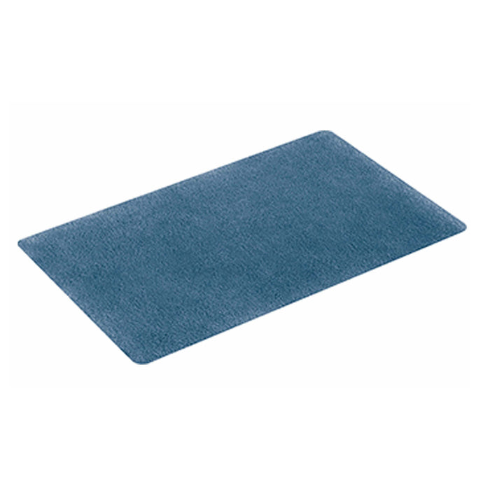 Spirella badkamer vloerkleed|tapijt - hoogpolig - blauw - 60 x 90 cm