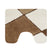 Dutch House Toiletmat Nice - brown 50x60cm