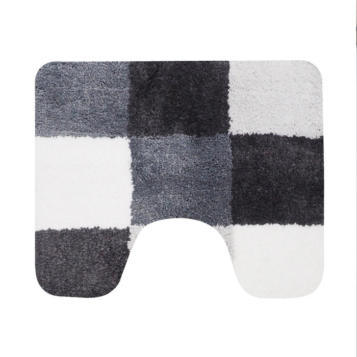 Dutch House Toiletmat Brest 60x50cm - grijs