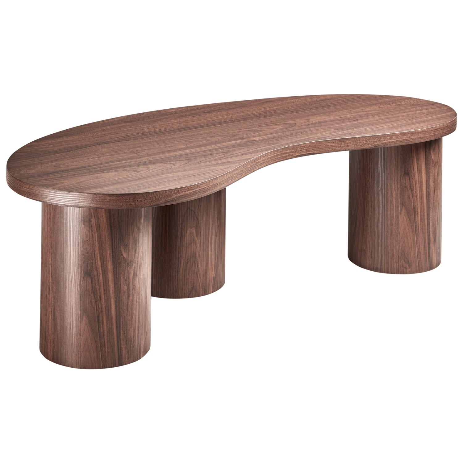 Beliani - EASTON - Salontafel - Donkerbruin - MDF