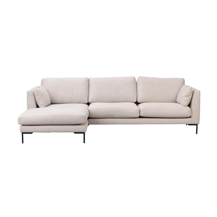 Rowico Home Corwin Hoekbank Beige - Links - 270 cm