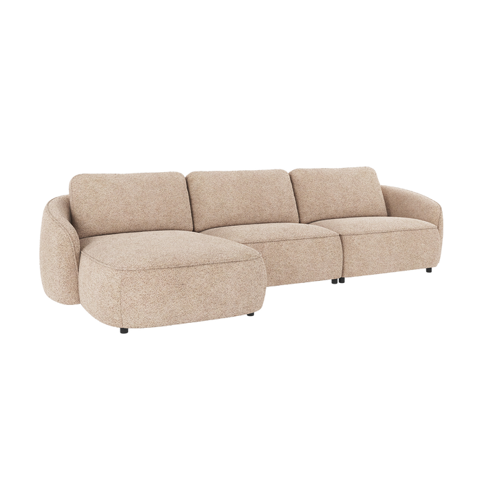 Rowico Home Norris 4-zits Hoekbank Beige - Links - 319 cm