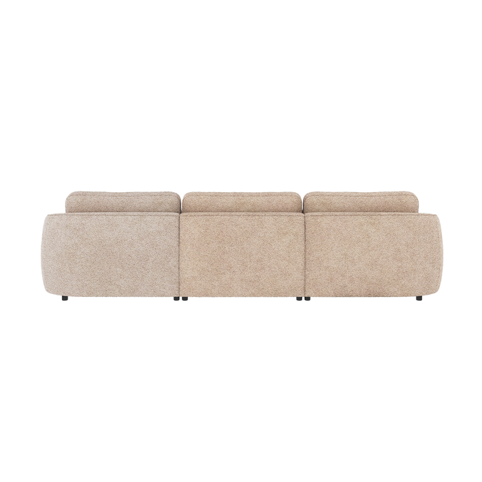 Rowico Home Norris 4-zits Hoekbank Beige - Links - 319 cm